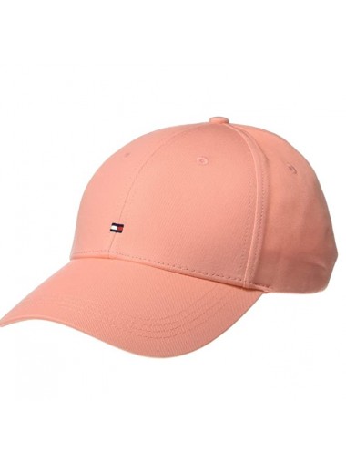 Tommy Hilfiger Men's Classic Baseball Cap- Coral Pink